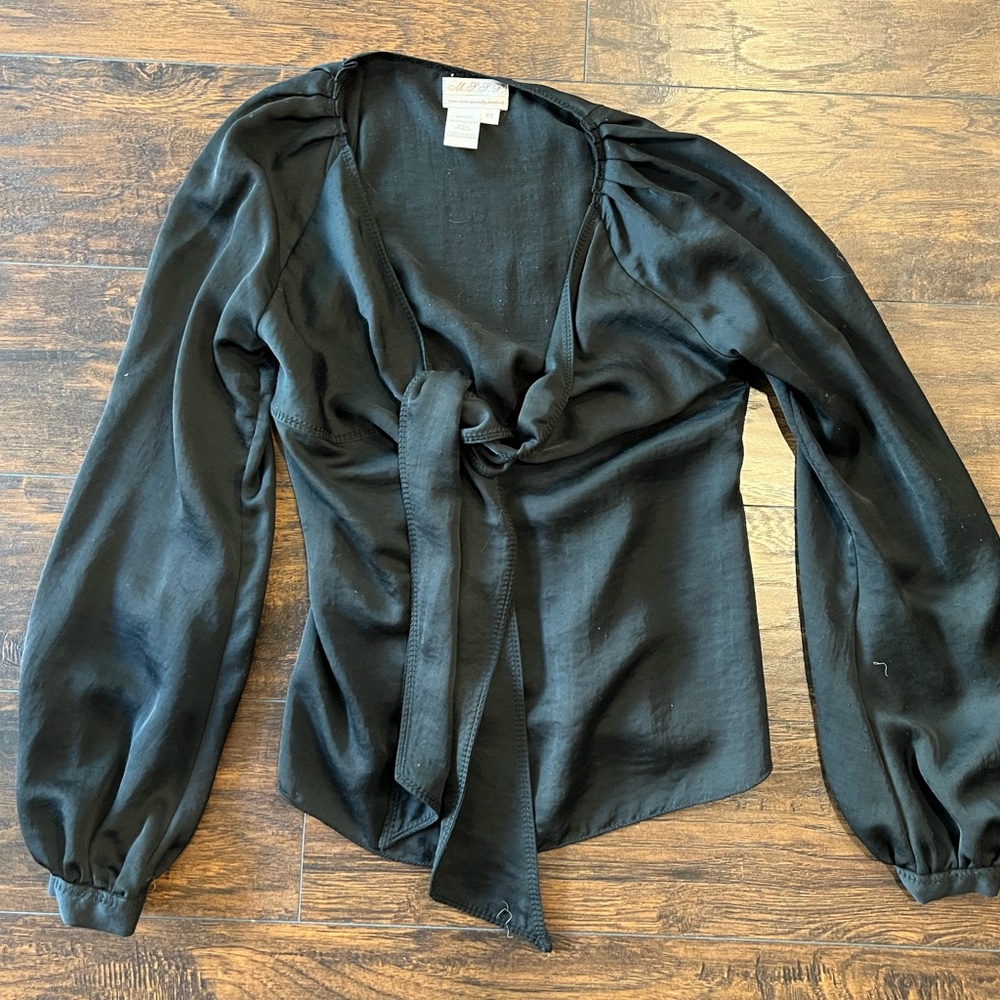 Max Studio Specialty Products Black Blouse